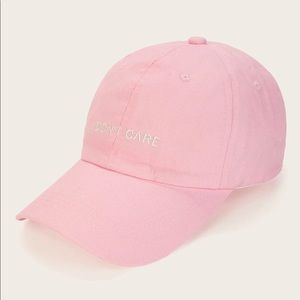 Letter Embroidered Baseball Cap